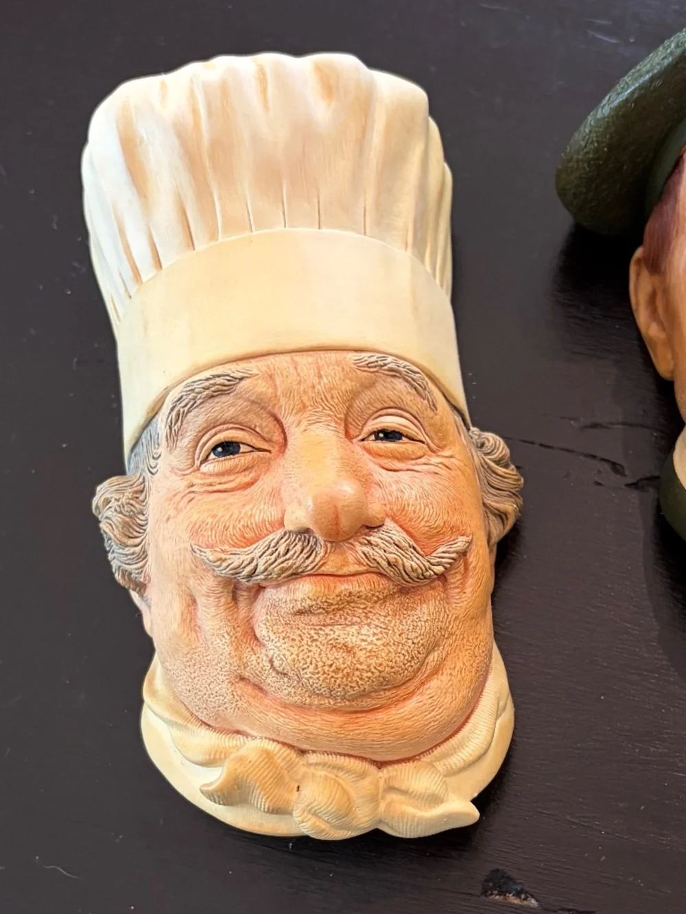 Vintage Bossons Chalkware Chef Head 1969 England